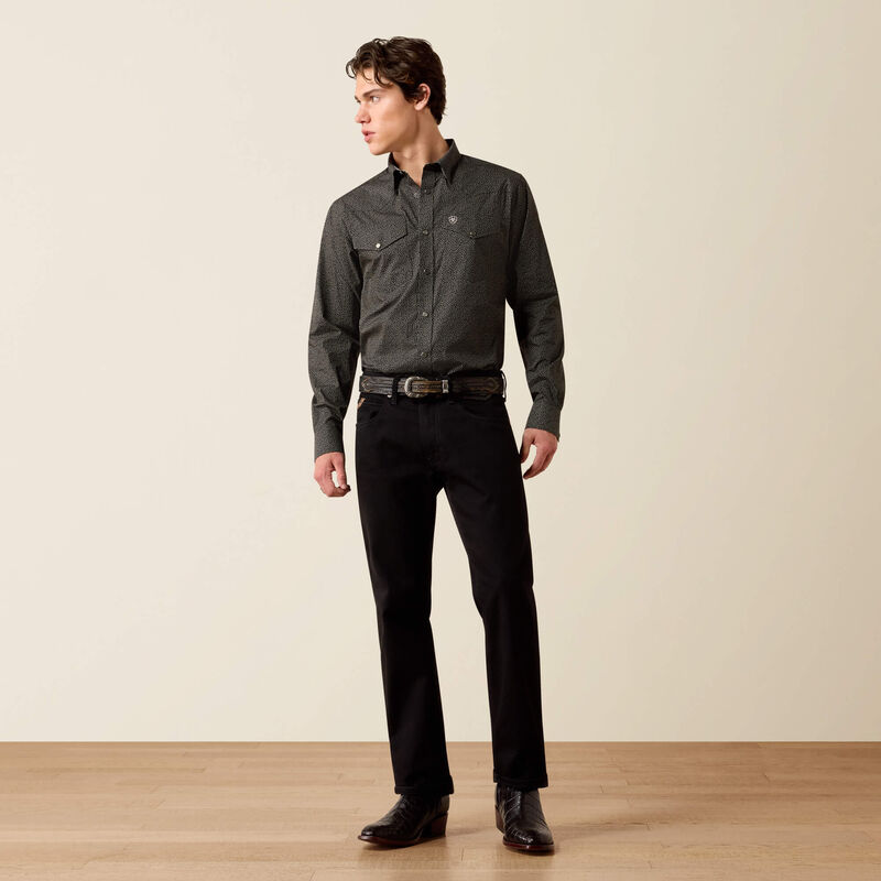 Wrinkle Free Braven Fitted Snap Shirt
