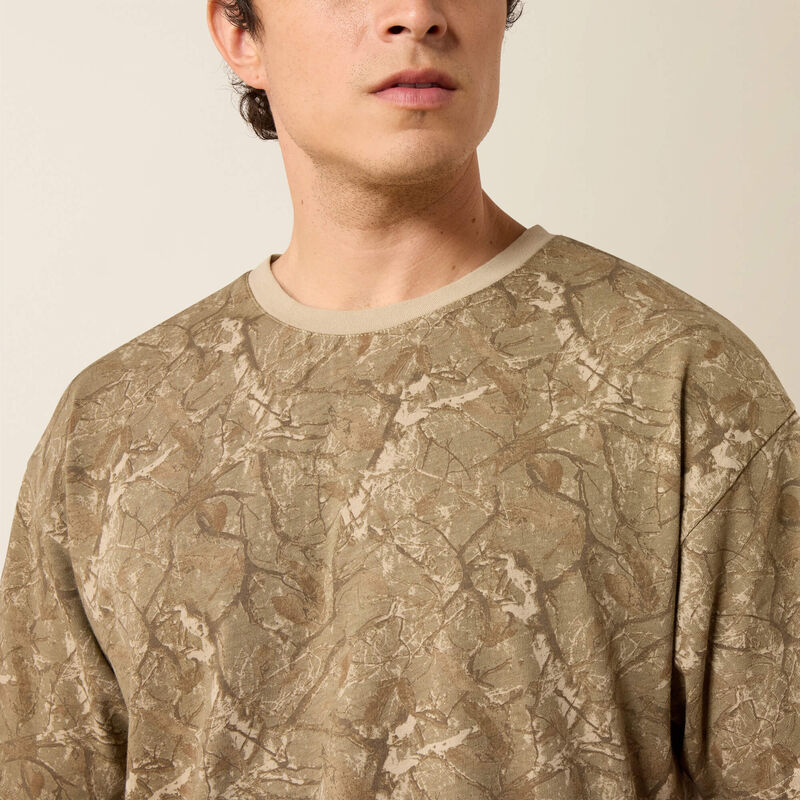 All Over Print Camo ToughStock Boxy T-Shirt