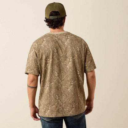 All Over Print Camo ToughStock Boxy T-Shirt