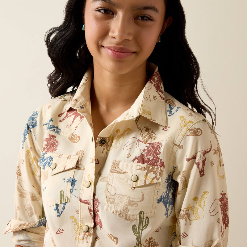 Ranch Tale Western Snap Shirt