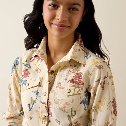 Ranch Tale Western Snap Shirt