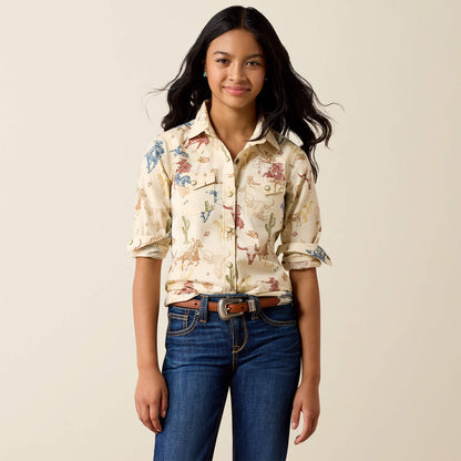 Ranch Tale Western Snap Shirt