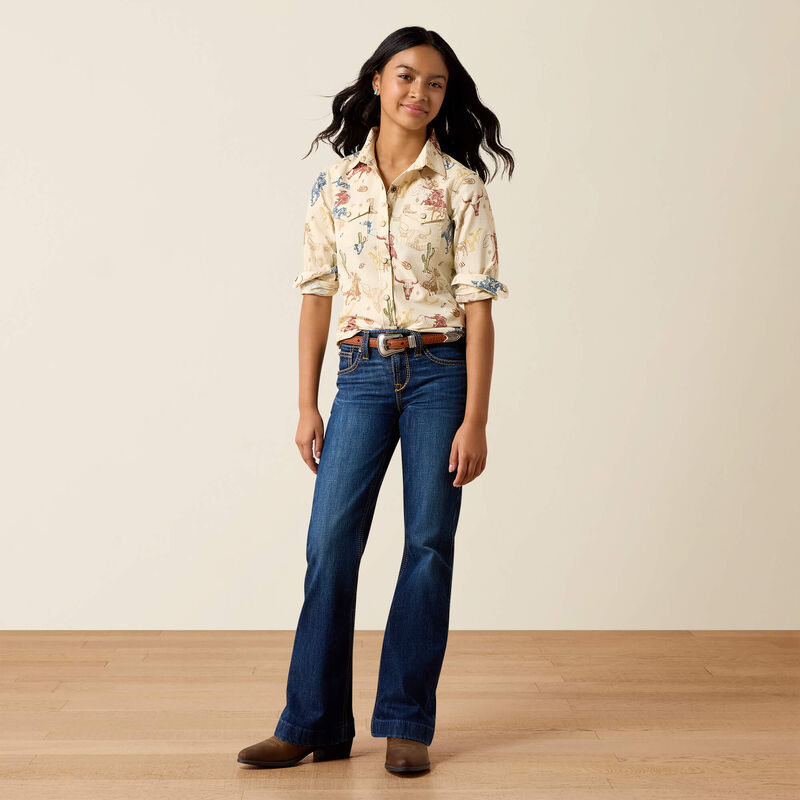 Ranch Tale Western Snap Shirt