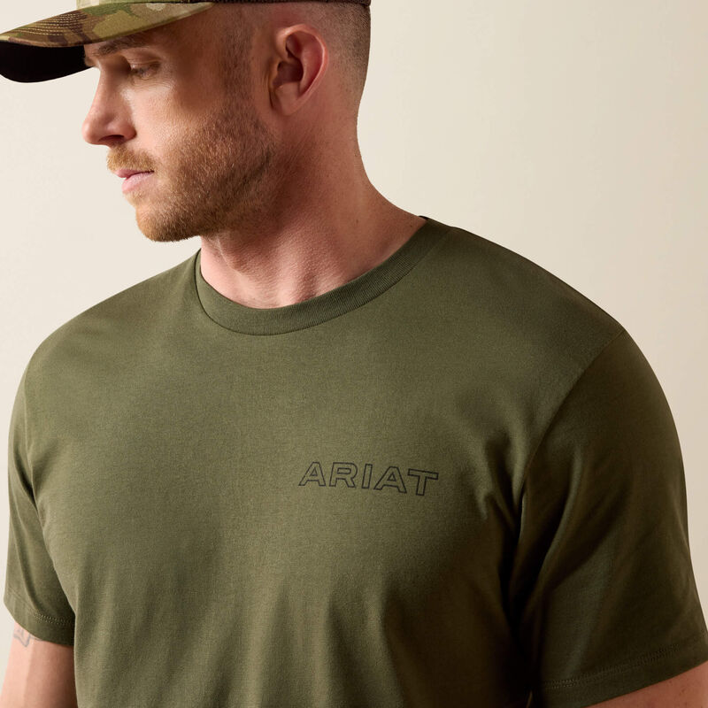 Rust Serape Shield T-Shirt