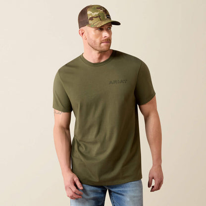 Rust Serape Shield T-Shirt