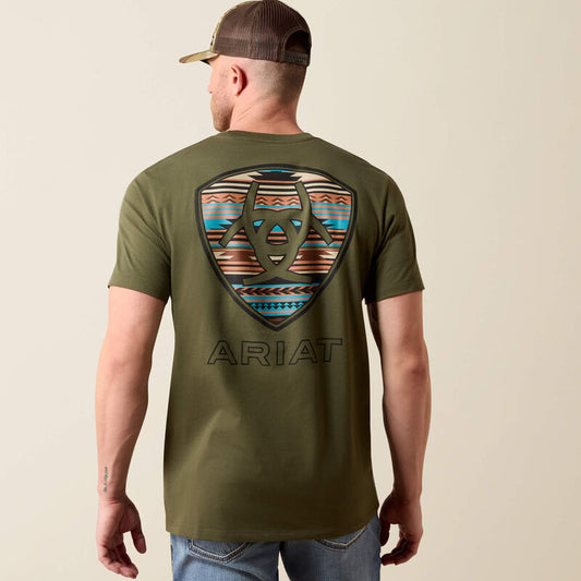 Rust Serape Shield T-Shirt