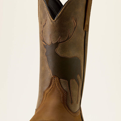 Sport Trail Cam Wide Square Toe Cowboy Boot