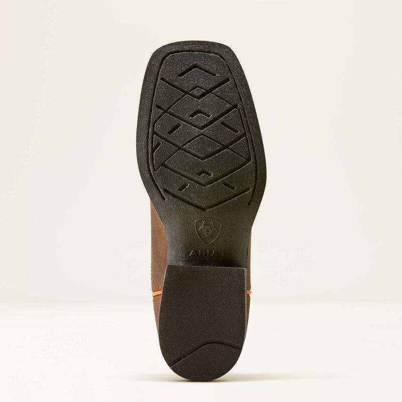 Trail Cam Wide Square Toe Western Boot