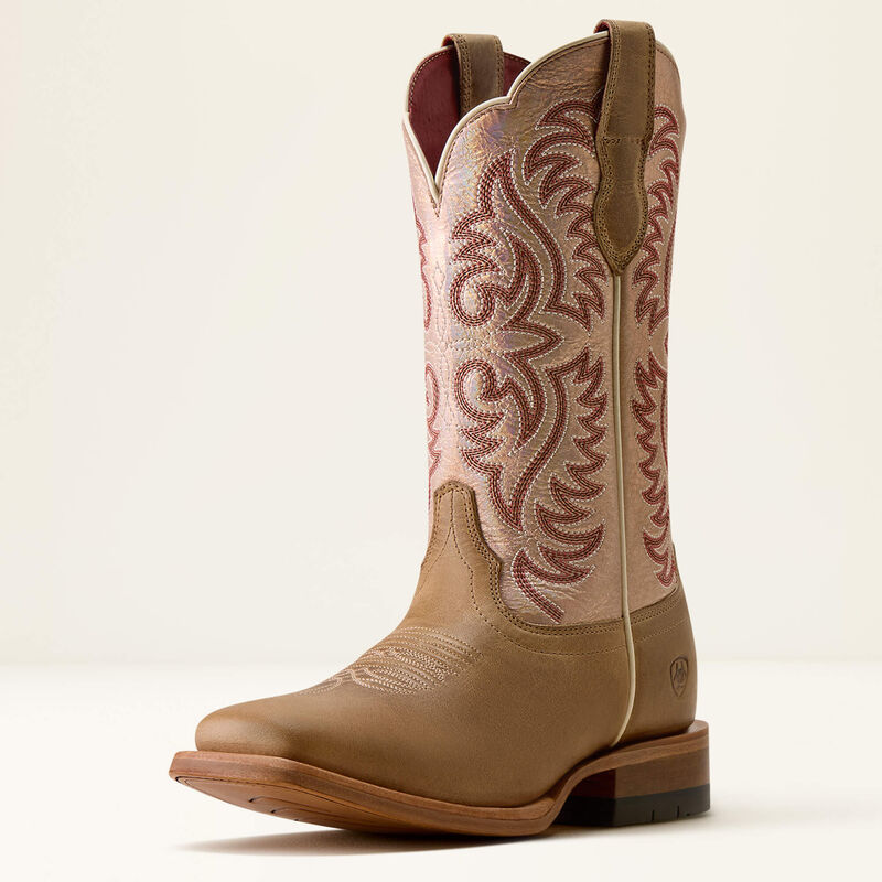 Frontier Drift Wide Square Toe Western Boot