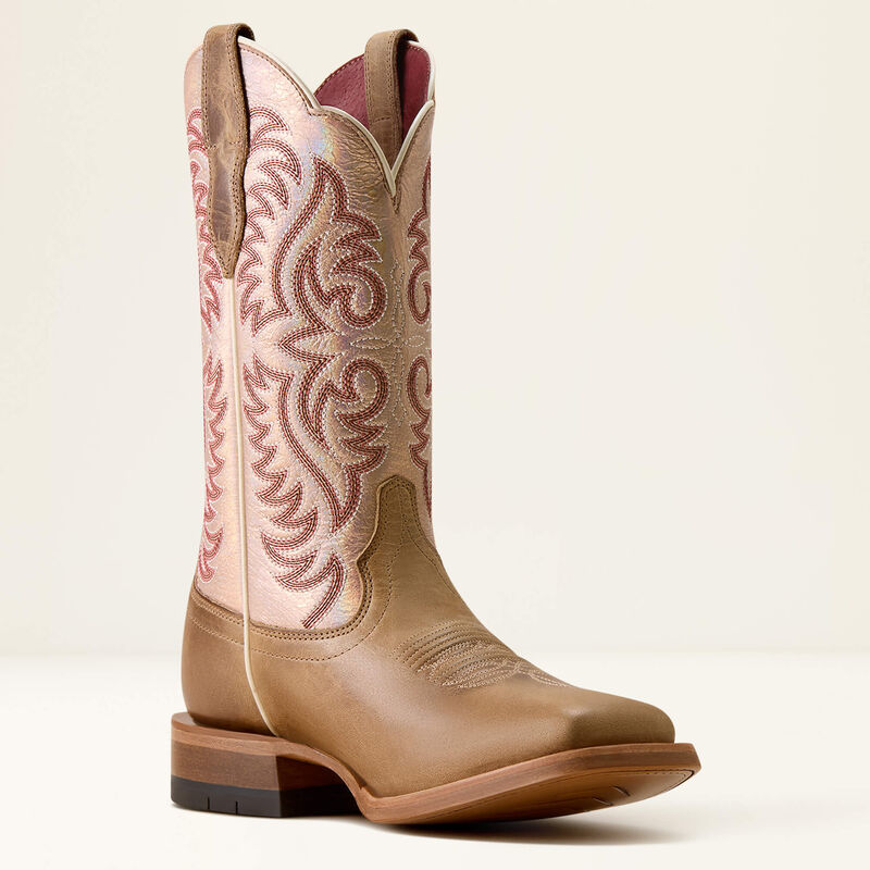 Frontier Drift Wide Square Toe Western Boot