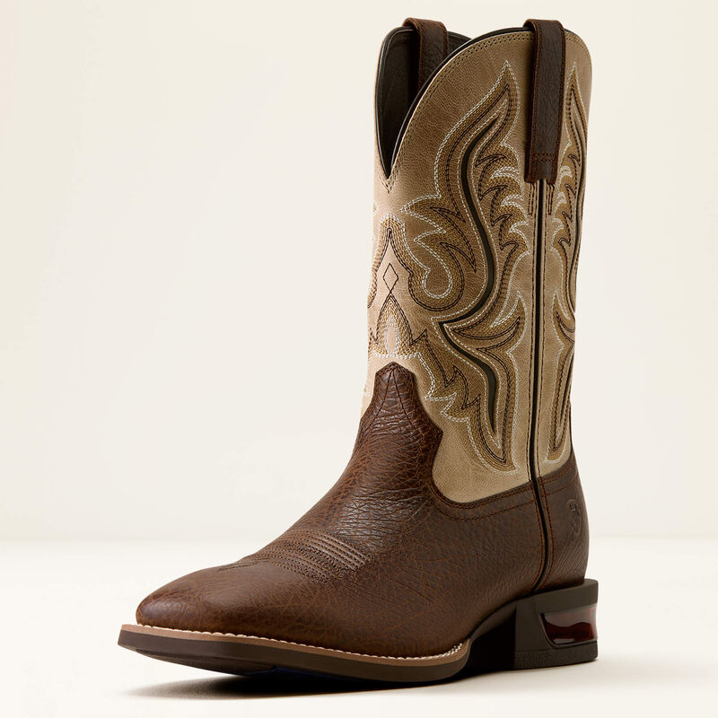 Conquer Wide Square Toe Cowboy Boot