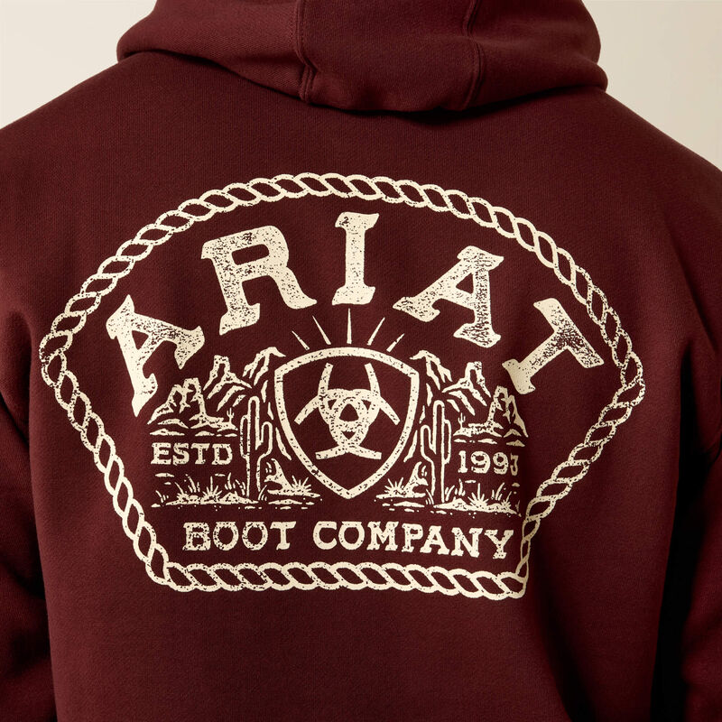 Roped Out Desert Badge Hoodie