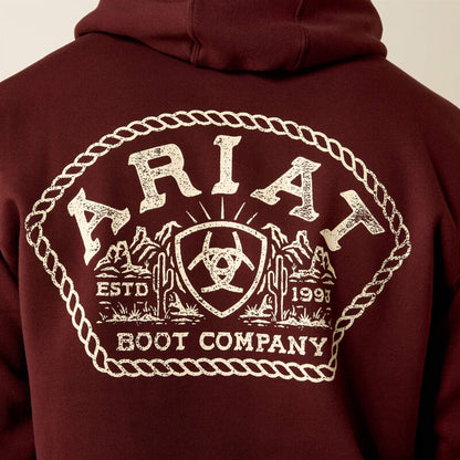 Roped Out Desert Badge Hoodie