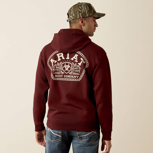 Roped Out Desert Badge Hoodie