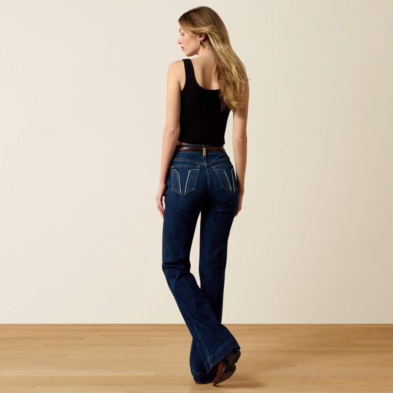 High Rise Avani Slim Trouser Jeans