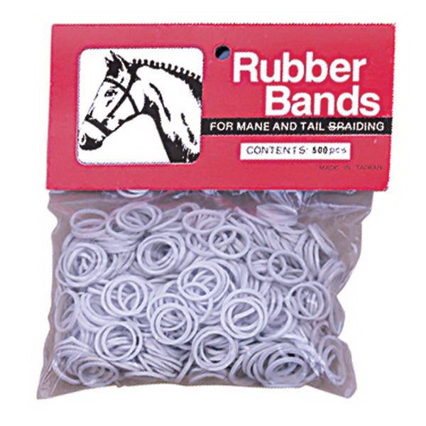 White Rubber Bands