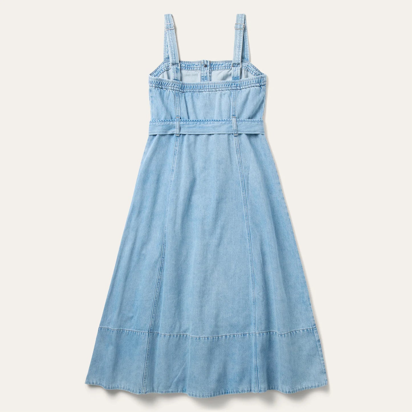 Denim Button Front Dress