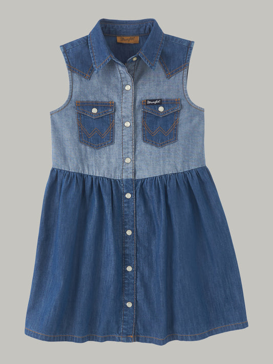 Wrangler® Girls Western Dress