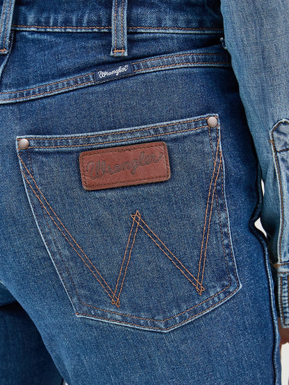 Ladies High Rise Bootcut Jeans