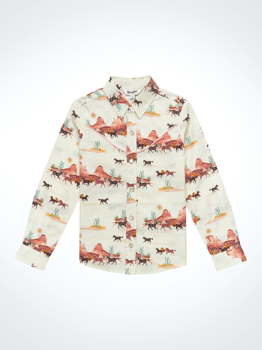 Girls Western Shirt