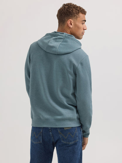 Men's Hoodie - Grey/Blue