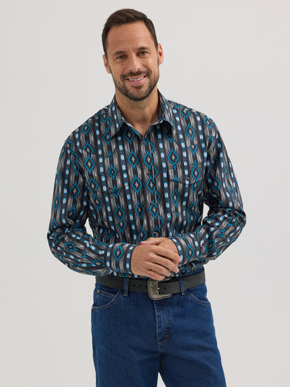 Men's Checotah Classic Fit Western Shirt - Black