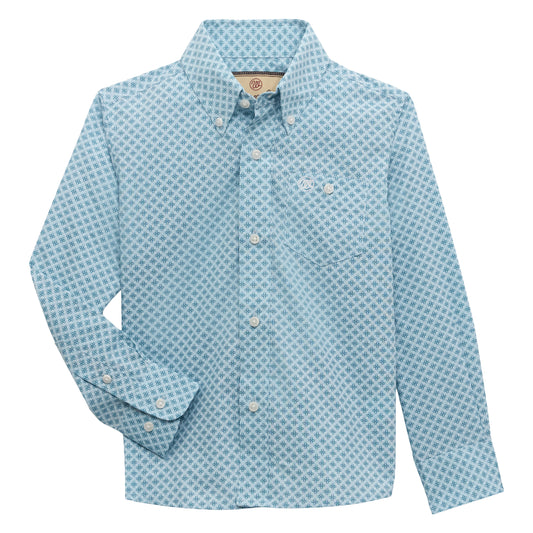 Boys Classic Fit Western Shirt