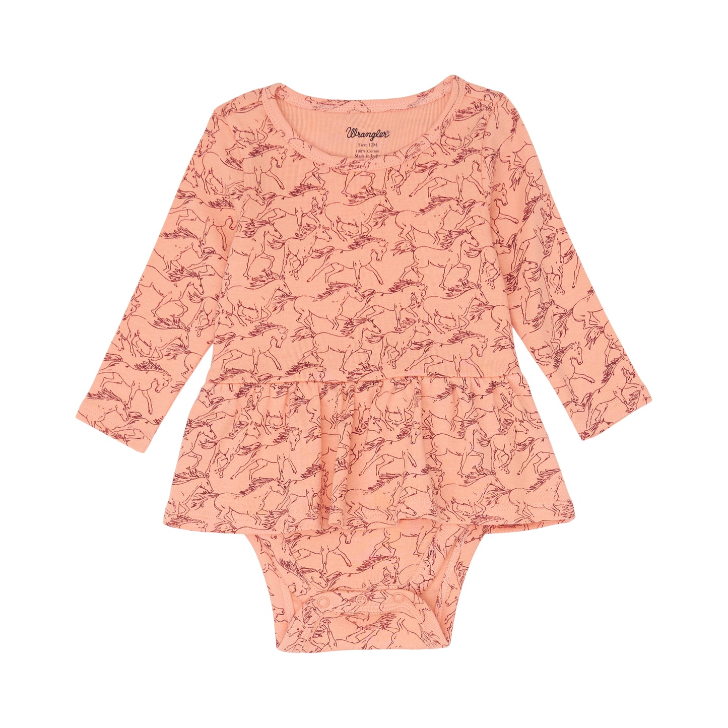 Baby Girls Bodysuit with Skirt