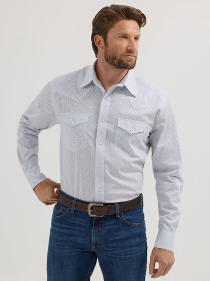 Men's Classic Fit 20X Competition Western Shirt - White