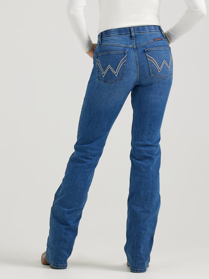 Ladies Mid Rise Q Baby Jeans