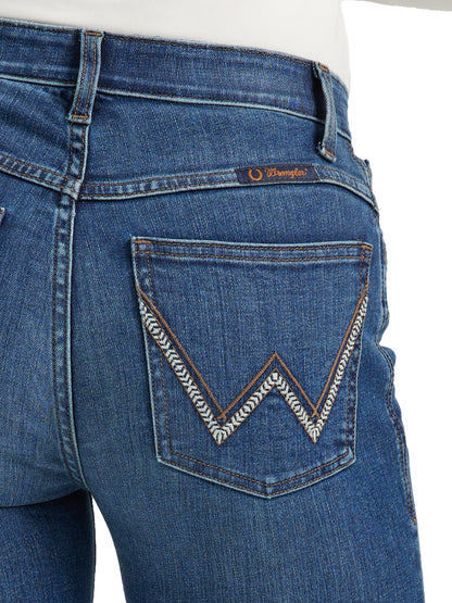 Ladies Mid Rise Willow Bootcut Jeans