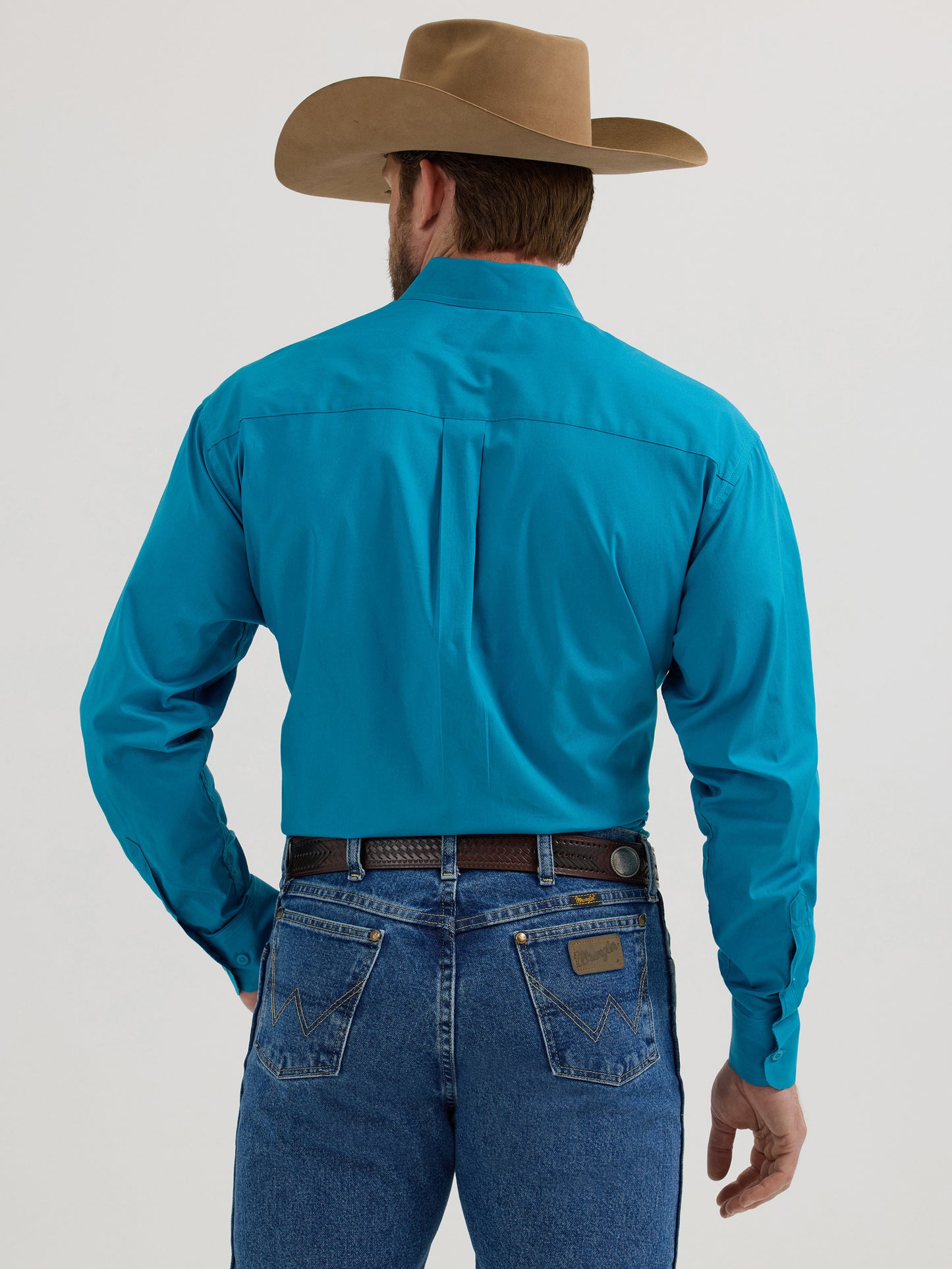 Men's George Strait Western Shirt - Teal