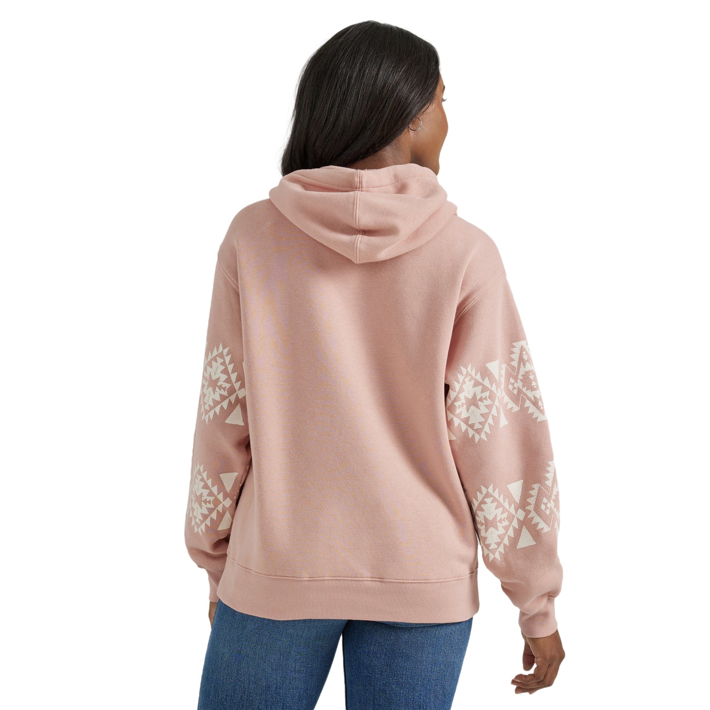 Ladies Retro Hoodie - Pink