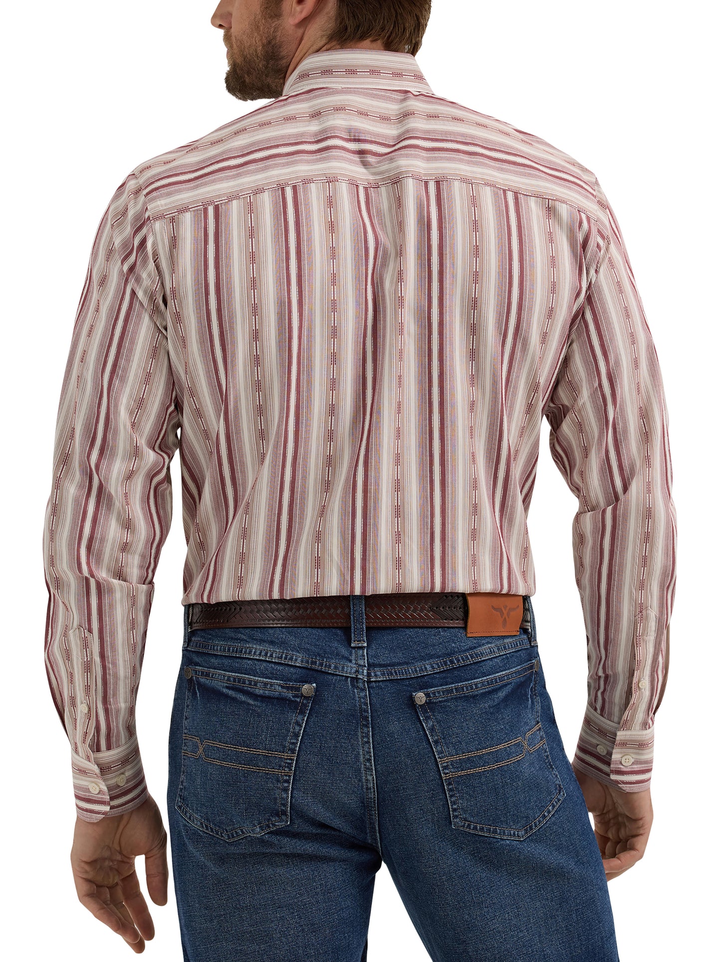 Men's Cody Johnson Classic Fit Western Shirt - Burgundy