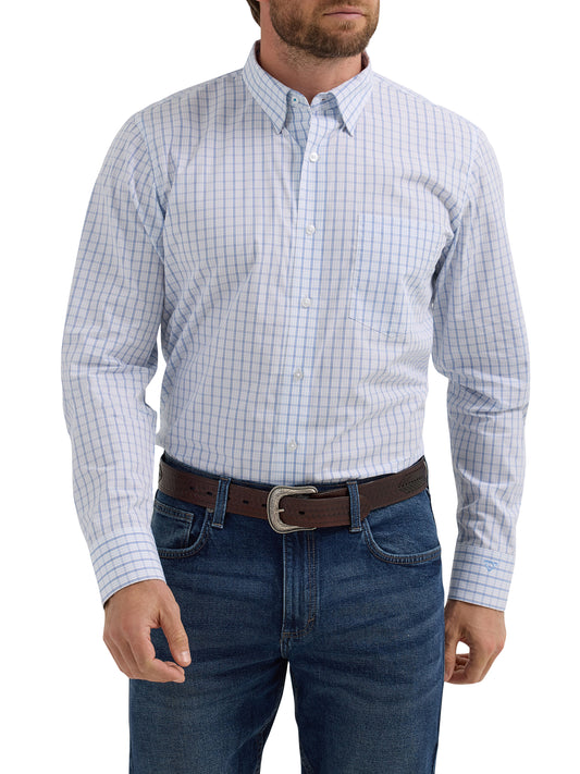 Men's Cody Johnson Classic Fit Western Shirt - Blue