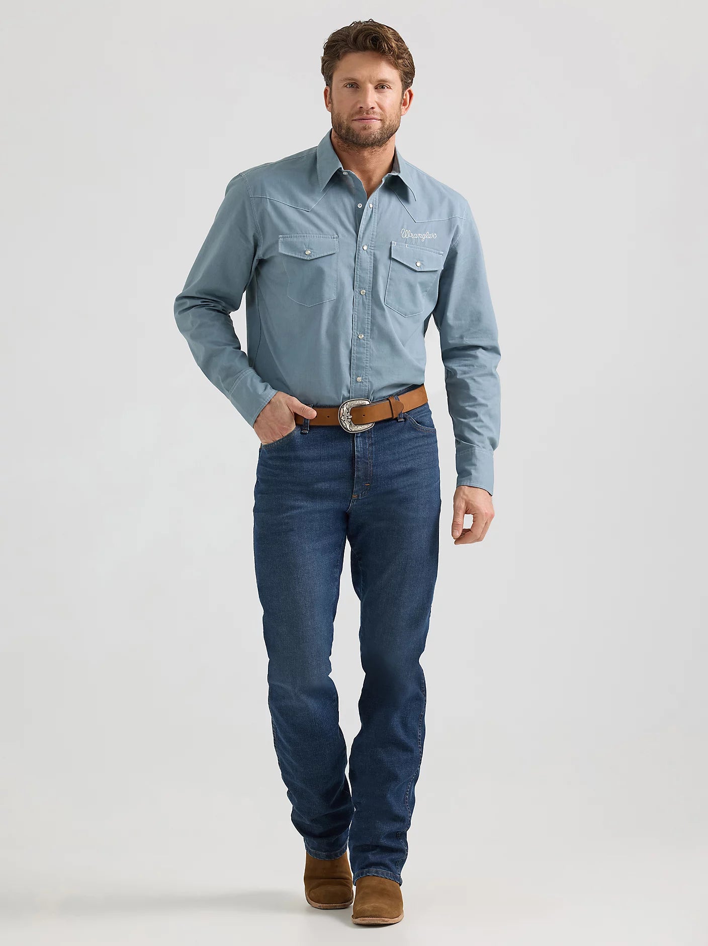 Men's Vintage Western Shirt