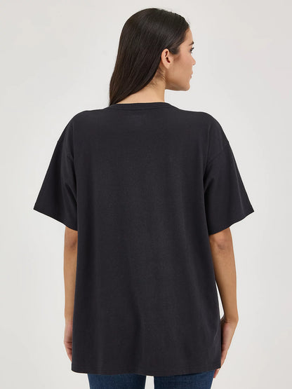 Ladies Oversize Graphic Tee