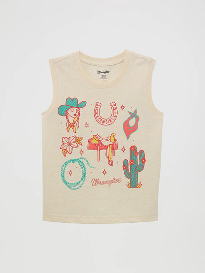 Girls Graphic Tank
