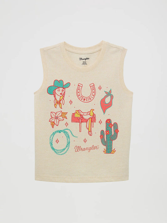 Girls Graphic Tank
