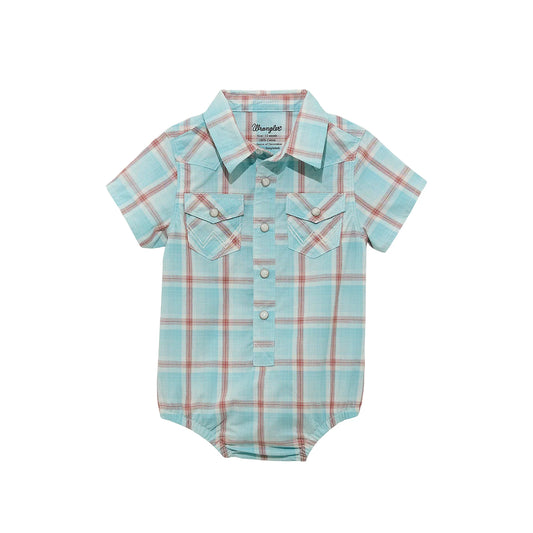 Infant Boys Western Shirt Onesie