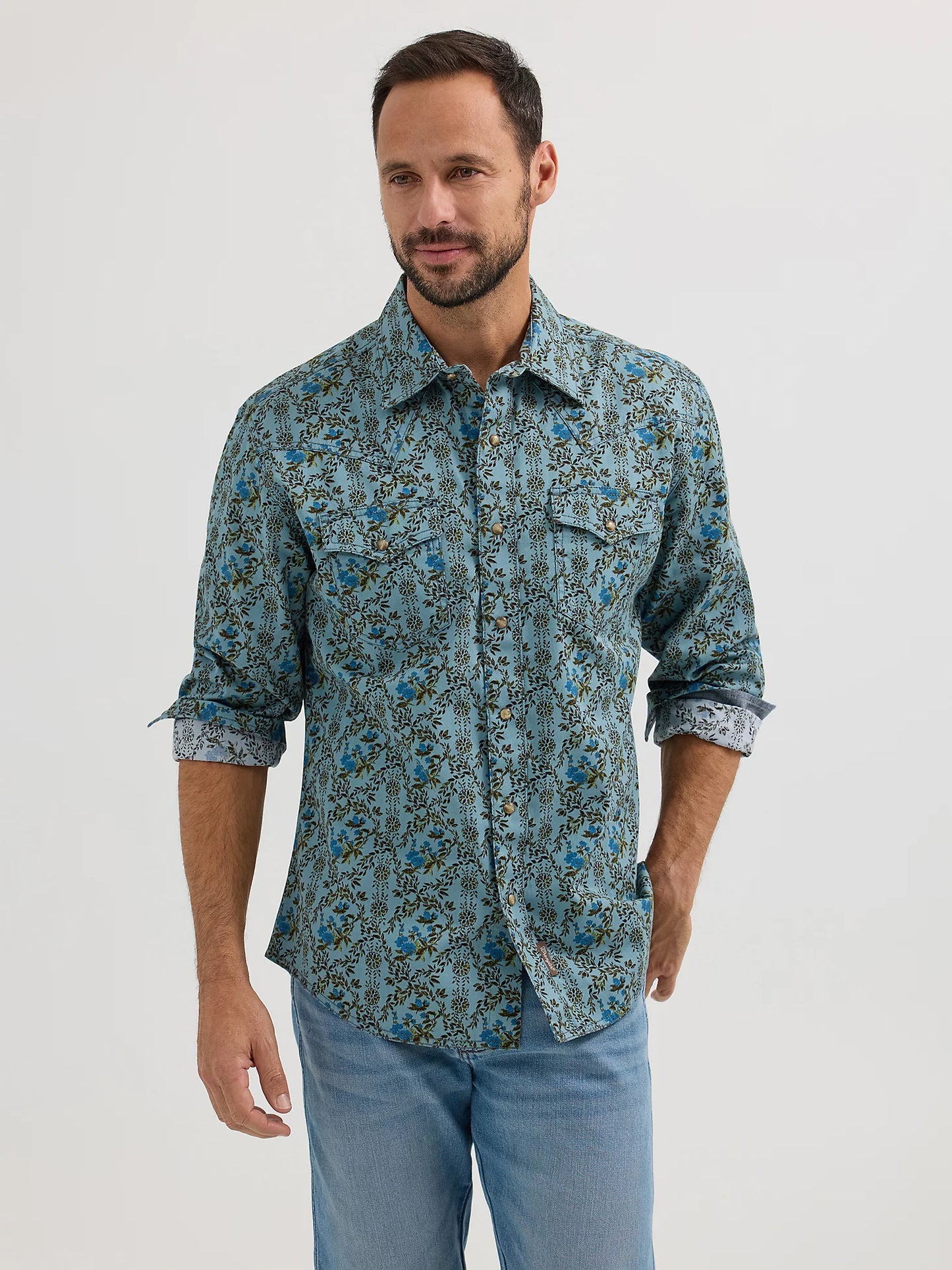 Men's Modern Fit Western Shirt