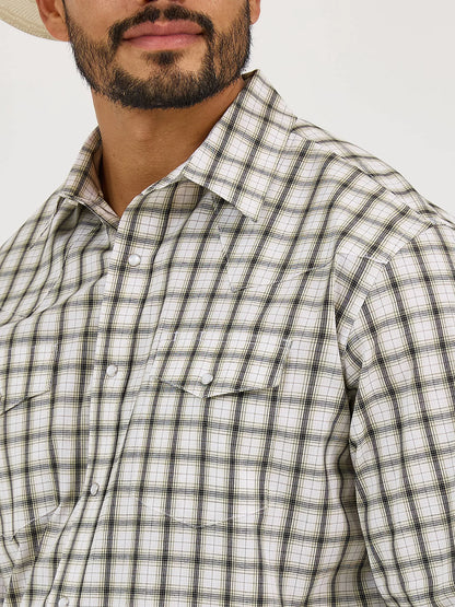 Men's Wrinkle Resist Western Shirt