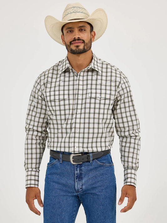 Men's Wrinkle Resist Western Shirt