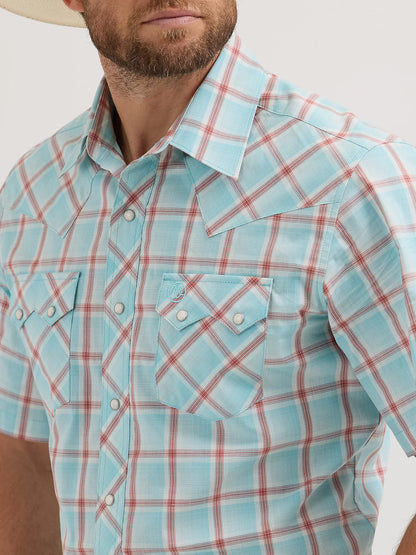Men's Modern Fit Short Sleeve Western