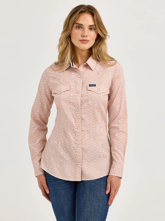 Ladies Western Snap Shirt