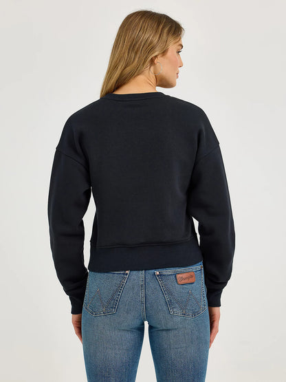 Ladies Crop Pullover