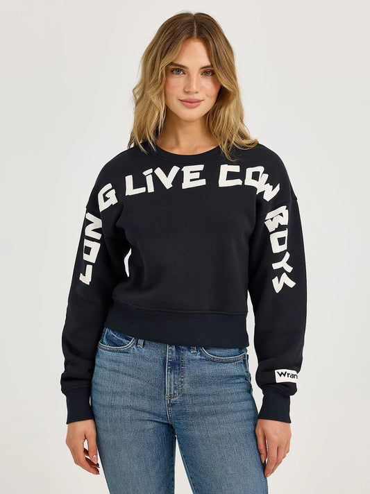 Ladies Crop Pullover