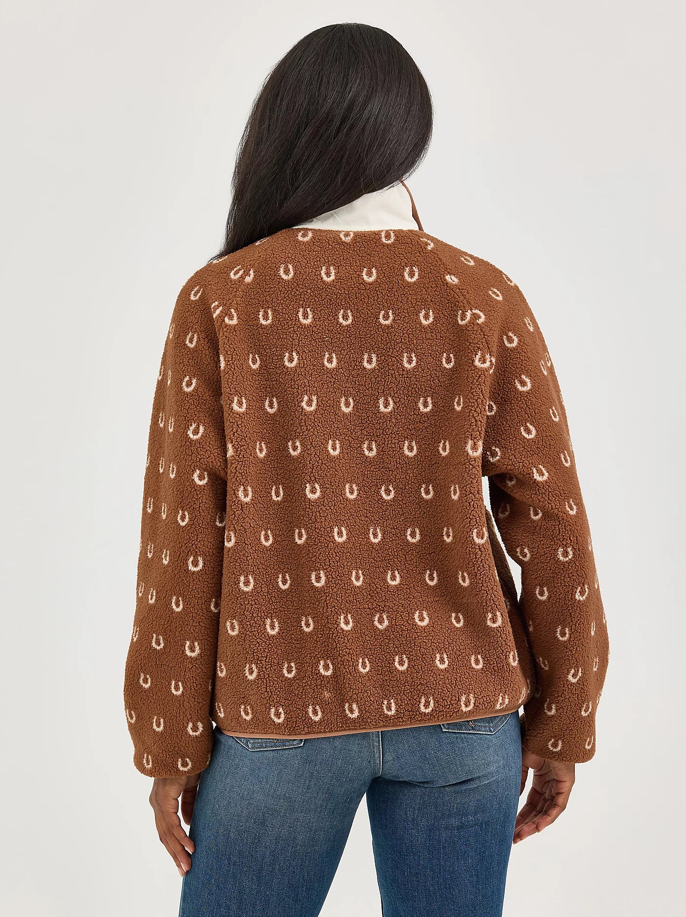 Ladies Sherpa Fleece Pullover