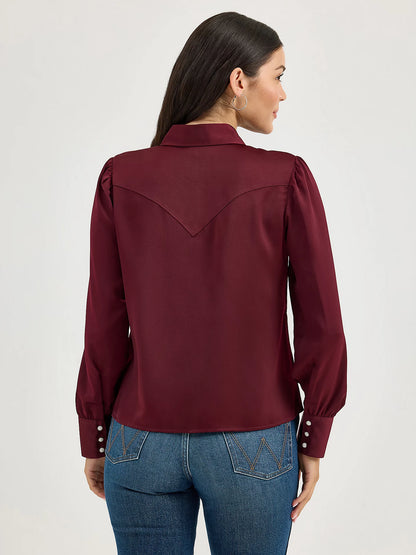 Ladies Satin Blouse