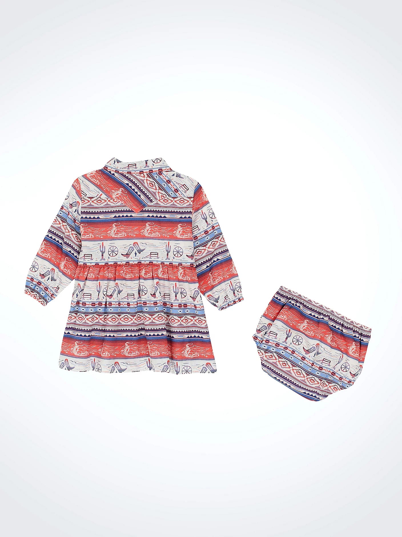 Baby Girl Western Snap Dress
